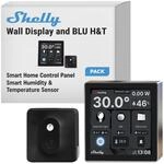 Shelly Wall Display Schwarz + Blu H&T Schwarz (Bundle),...