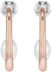 Skagen Damen Ohrringe in Ros&eacute;gold aus Edelstahl oder Halbedelmetall mit