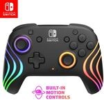 PDP Nintendo Switch Afterglow Wave- Wireless- Black