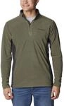 Columbia Fleece-Pullover Herren, Mit Rei&szlig;verschluss &uuml;ber die halbe L&auml;nge, Klamath