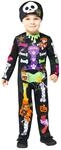 amscan Offizielles Paw Patrol Skelett-Kost&uuml;m f&uuml;r Kinder, Halloween-Kost&uuml;m,