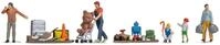 NOCH Figuren-Themenwelt &bdquo;Flohmarkt, mit menschl. Figuren, 1:87 (H0) f&uuml;r...