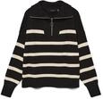 VERO MODA VMSABA Stripe LS Highneck Blouse GA NOOS