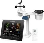 Bresser 4CAST MD Profi WLAN Wetterstation Funk mit 7 in 1 Au&szlig;ensensor 