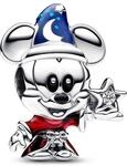 Pandora Disney Anh&auml;nger Micky und Minnie, Sterlingsilber, mit klarem Zirkonia und