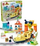 LEGO DUPLO Gro&szlig;e interaktive Eisenbahn -Lernspielzeug f&uuml;r Kleinkinder ab 3...