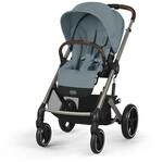 CYBEX Gold Kinderwagen Balios S Lux, Stormy Blue | Ergonomische Liegeposition,