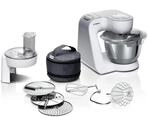 Bosch K&uuml;chenmaschine Serie 4, Edelstahl-Sch&uuml;ssel 3,9 L, Patisserie-Set...