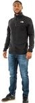 THE NORTH FACE NF0A855W4H01 Men&rsquo;s 100 Glacier 1/4 Zip - Eu Sweatshirt Herren TNF
