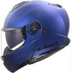 LS2, Modularer Motorradhelm STROBE II SOLID Matt Navy Blue, 3XL