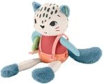 Fisher-Price Spiel-Schneeleopard - S&uuml;&szlig;es Schneeleoparden-Pl&uuml;schspielzeug mit