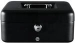 Yale Geldkassette YCB/070/BB2 XL, Schwarz, 7L, mit Schl&uuml;ssel (2 inkl.), abnehmbares