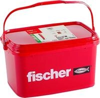 fischer DuoPower 6 x 30, praktischer Eimer mit 3.200 Universald&uuml;beln,