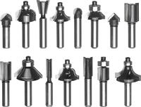 Original Einhell 15 tlg. Fr&auml;ser-Set (passend f&uuml;r Elektro-Oberfr&auml;sen, 15-teilig, 8