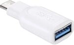goobay USB-C Stecker auf USB A 3.0 Adapter Wei&szlig; Buchse Zubeh&ouml;r Verbindung...