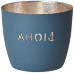 Gift Company AHOI Windlicht, Eisen, 10cm, Windsor/Gold