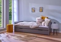 Inter Link - Funktionsbett - Kinderbett - Einzelbett - Stauraumbett - Bett mit