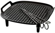 Philips Airfryer Grill-Kit, Grillplatte & 4 Spie&szlig;e f&uuml;r Airfryer 