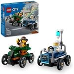 LEGO City Flugzeug vs. Krankenhausbett Rennwagen Set - Seifenkisten Spielzeug...
