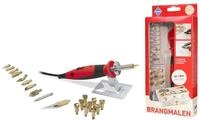 Pebaro 0262 Brandmalkolben mit An/Aus-Funktion, 9 Brennstempel, 9 Spitzen,