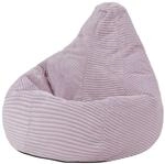 Icon Dalton Cord Sitzsack Kinder mit F&uuml;llung, Lila | In Deutschland...