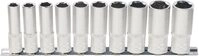 KS Tools 917.0615 1/2" CLASSIC Sechskant-Stecknuss-Satz, lang, 10-tlg. 10-19mm,