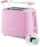 Russell Hobbs Toaster Eden Himbeere, 2-Scheiben, mit Br&ouml;tchenaufsatz