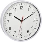 TFA Dostmann Analoge Funk-Wanduhr, 60.3550.02, h&ouml;chste Genauigkeit, modern, analog,