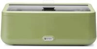 Hendi Chafing Dish, Uniq, Gr&uuml;n - mit GN1/1 Beh&auml;lter, integrierter Glasdeckel,