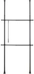 WENKO Teleskop-System Mod. Herkules Basic vielseitiges Ordnungssystem mit 2