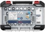 Bosch 14x PRO Multi Material Power Change Plus Lochs&auml;ge-Set &ndash; Transparentes Etui