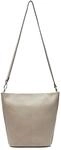 LIEBESKIND BERLIN Leder Schultertasche Hera Sheep Natural Hobo Bag Stone taupe