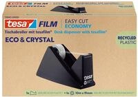 tesafilm eco & crystal Klebeband - transparenter Klebefilm aus wiederverwertetem