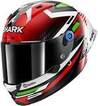 SHARK, Integraler Motorradhelm AERON GP FIM FIRSTLAP Carbon Red Green DRG, M