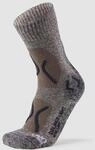 UYN Damen Trekking Explorer Light Socke, Beije/Light Brown, 30 EU