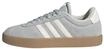adidas Damen VL Court 3.0 Shoes, Wonder Silver/Off White/Gum, 39 1/3 EU