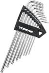 Topeak Torxschl&uuml;ssel Torx Wrench Set, Silver, T7/T9/T10/T15/T20/T25/T27/T30,