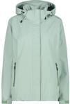 CMP, JACKET ZIP HOOD WITH VENTILATION, 32X5826, Light Green, D44, Woman