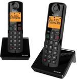 Alcatel S280 Duo Schwarz, Duo-Schnurlostelefon, Freisprecheinrichtung, Telefonbuch