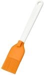 Fiskars Silikonpinsel, L&auml;nge: 19 cm, Kunststoff/Silikon, Orange/Wei&szlig;,...