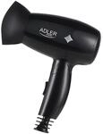 Adler AD-2251 Reisehaartrockner, zusammenklappbar, 1400 W, kompakt, 2...
