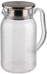 APS 10692 Saft-/ Wasserkanne in transparent &Oslash; 10 cm, H&ouml;he 19 cm, 1 Liter