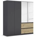 Rauch M&ouml;bel Costa, Schrank, Grau metallic/Eiche Artisan, Breite 181 cm