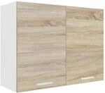 K&uuml;chenschrank h&auml;ngend, Ma&szlig;e ca. H. 60 x B. 80 x T. 31 cm, H&auml;ngeschrank mit...