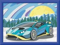 Ravensburger CreArt Blauer Lamborghini - Malen nach Zahlen ab 9 Jahre |...
