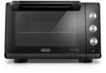 De'Longhi Chef EO34302 Elektrischer Umluftofen mit 5 Kochstufen, doppelte Glast&uuml;r,