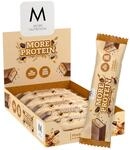 MORE Protein Bar, 10er Box Protein Riegel, 10 x 50 g, Peanut Caramel, Protein Riegel
