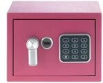 Yale Coffre-Fort Acier Rose &agrave; sceller ou Poser - Compact 3.8L - Serrure Electronique
