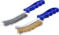 BGS Drahtb&uuml;rsten-Satz - Stahl und Messingdraht - 260 mm - 2-tlg. 71033