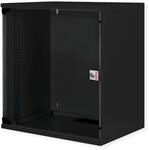 ROLINE 19-Zoll Wandgeh&auml;use Basic 12 HE, 540x400 BxT Bausatz schwarz
